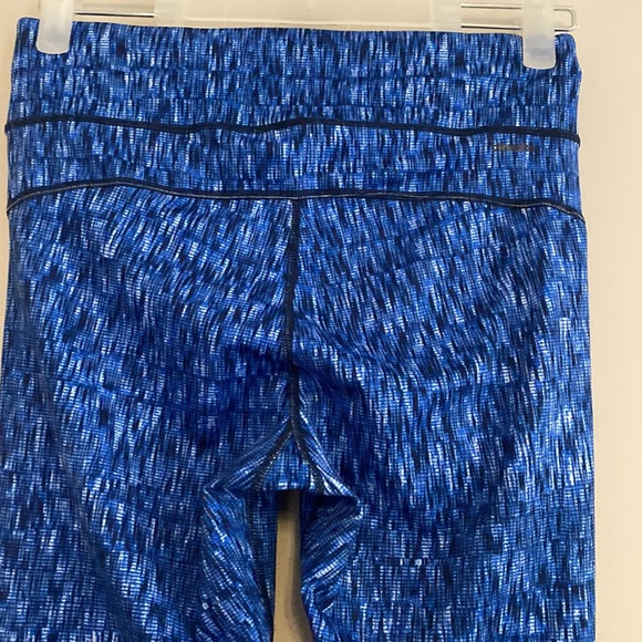 Adidas - blue/black climalite high rise leggings - Picture 8 of 8